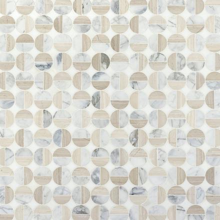Otto Thassos Valentino Blend Marble Mosaic Otto Thassos Valentino Blend Marble Mosaic