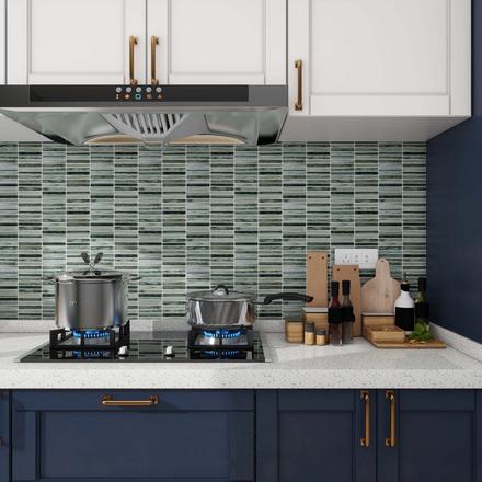 Kora Verde Stack Glass Mosaic Kora Verde Stack Glass Mosaic