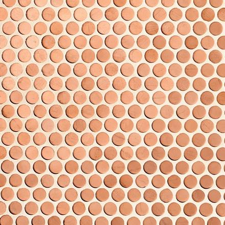 Copper Penny Glass Mosaic Copper Penny Glass Mosaic