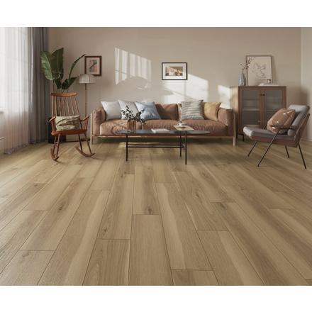 Aurora Heights Waterproof Rigid Core Luxury Vinyl Plank - Cork Pad Aurora Heights Waterproof Rigid Core Luxury Vinyl Plank - Cork Pad