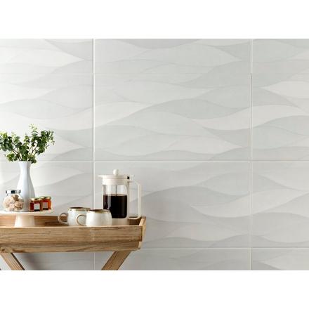 Wave Gris Ceramic Wall Tile Wave Gris Ceramic Wall Tile