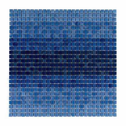Mona Navy Ombre Glass Micro Mosaic Mona Navy Ombre Glass Micro Mosaic