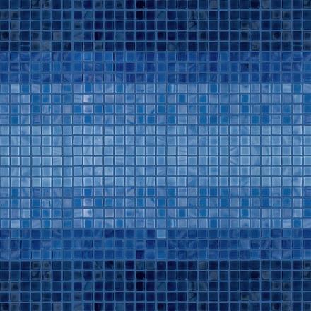 Mona Navy Ombre Glass Micro Mosaic Mona Navy Ombre Glass Micro Mosaic