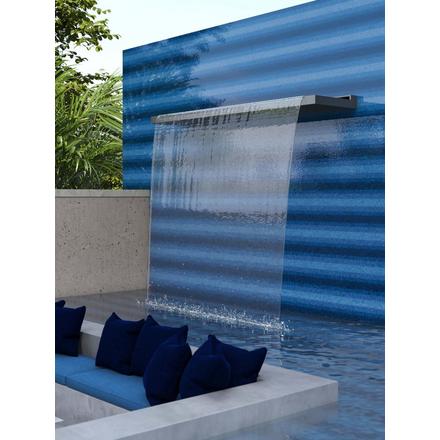 Mona Navy Ombre Glass Micro Mosaic Mona Navy Ombre Glass Micro Mosaic