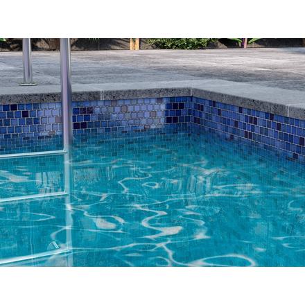 Playa Vista Azul Square Porcelain Mosaic Playa Vista Azul Square Porcelain Mosaic