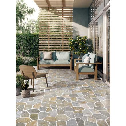 Fern Gris Slate Flagstone Tile Fern Gris Slate Flagstone Tile