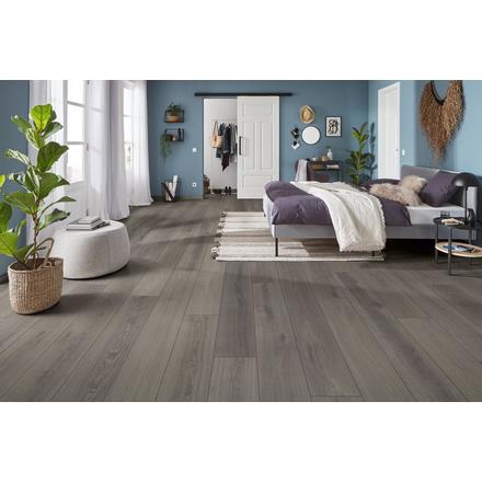 Twilight Mist Waterproof Hybrid Resilient Plank - Cork Pad Twilight Mist Waterproof Hybrid Resilient Plank - Cork Pad