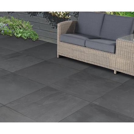 Black Brushed Slate Tile Black Brushed Slate Tile