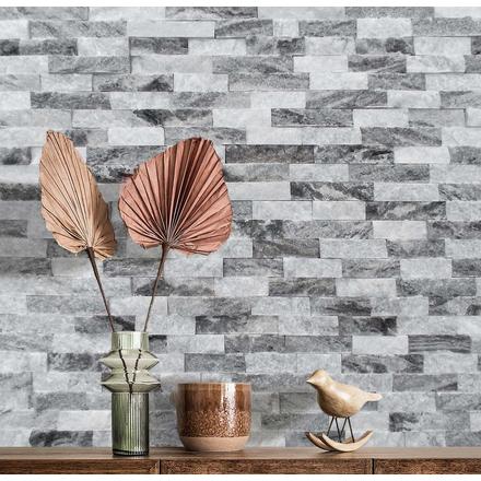 Calico Gray Marble Splitface Ledger Panel Calico Gray Marble Splitface Ledger Panel