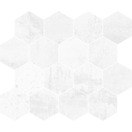 Alexei White Hexagon Porcelain Mosaic Alexei White Hexagon Porcelain Mosaic