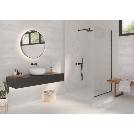 Alexei White Hexagon Porcelain Mosaic Alexei White Hexagon Porcelain Mosaic