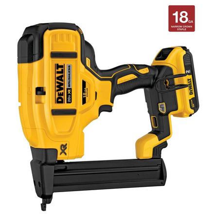 DeWalt 20V 18 Gauge Narrow Crown Stapler Kit DeWalt 20V 18 Gauge Narrow Crown Stapler Kit