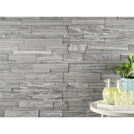 Ashen Forest Brushed Quartzite Ledger Panel Ashen Forest Brushed Quartzite Ledger Panel