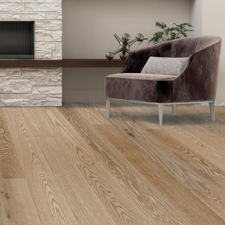Clayton Red Oak Wire-Brushed Solid Hardwood Clayton Red Oak Wire-Brushed Solid Hardwood