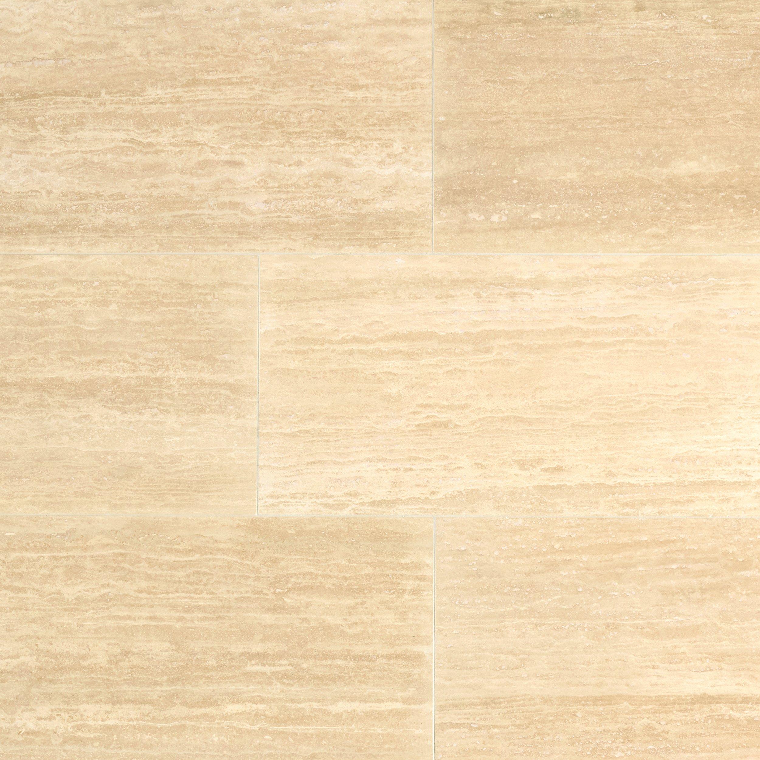 Gold Coast Vein Cut Filled Honed Travertine Tile