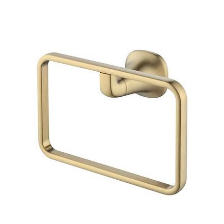 Addison Brushed Gold Towel Ring Addison Brushed Gold Towel Ring