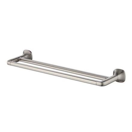 Addison Brushed Nickel 18 in. Double Towel Bar Addison Brushed Nickel 18 in. Double Towel Bar