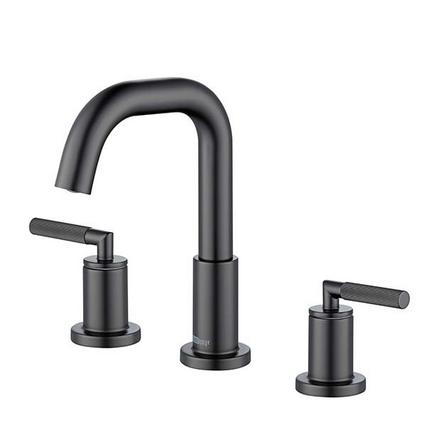 Lizzie 8 in. Widespread Matte Black Bath Faucet Lizzie 8 in. Widespread Matte Black Bath Faucet