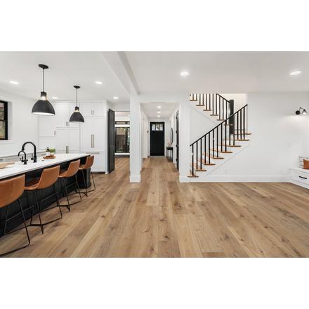 Brulee White Oak Wire-Brushed Engineered Hardwood Brulee White Oak Wire-Brushed Engineered Hardwood