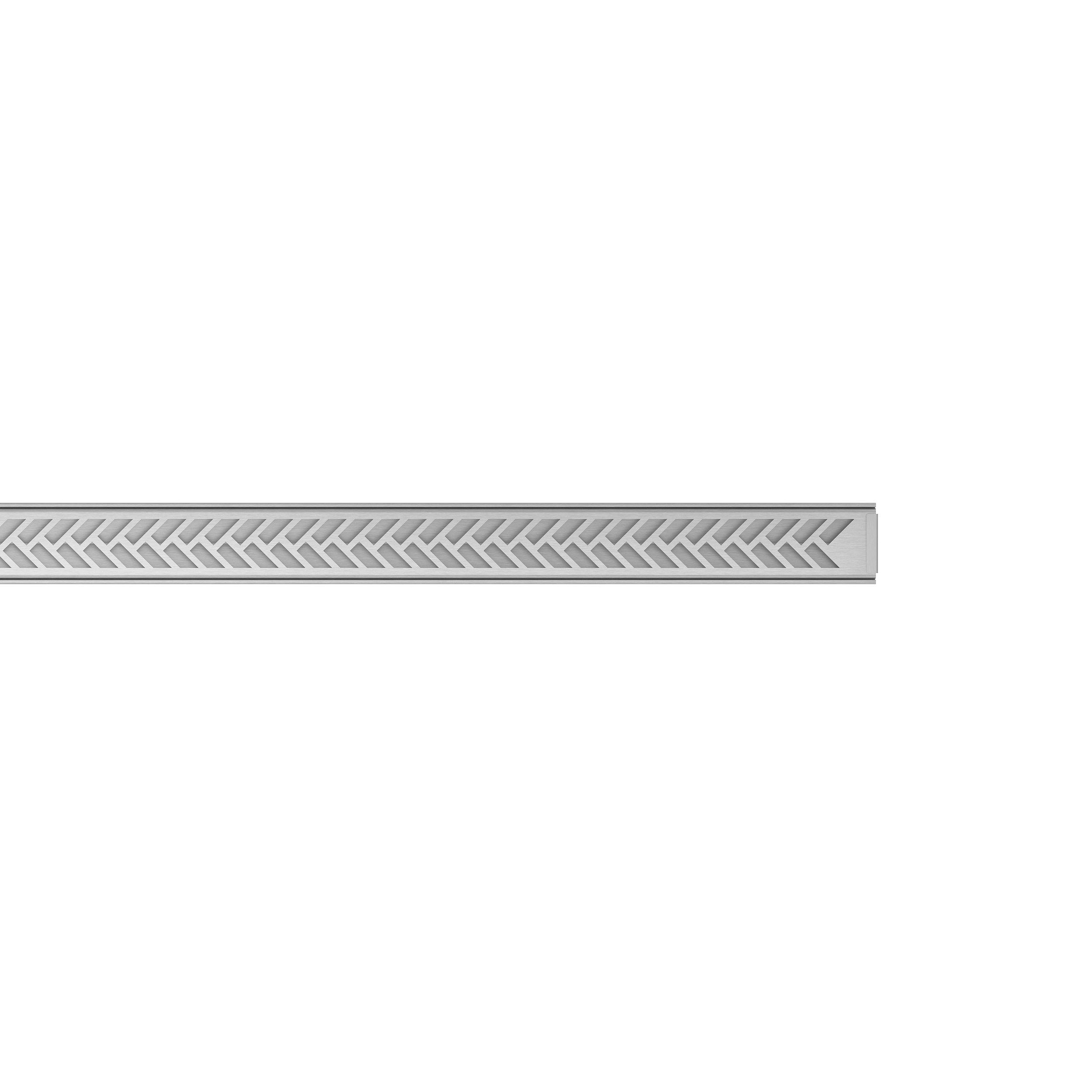 Schluter Kerdi-Line 8ft. Vario Herringbone Linear Drain