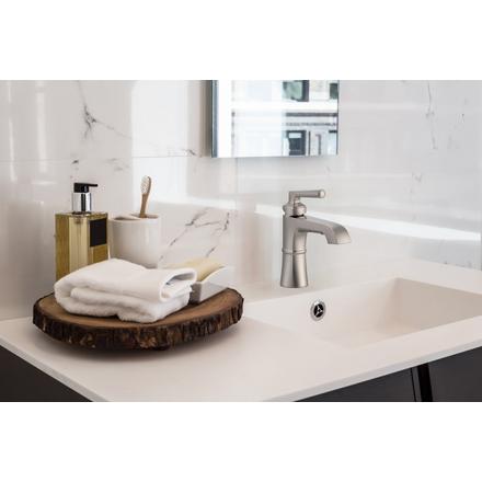 Harper Monoblock Brushed Nickel Bath Faucet Harper Monoblock Brushed Nickel Bath Faucet