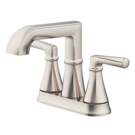 Harper 4 in. Center Set Brushed Nickel Bath Faucet Harper 4 in. Center Set Brushed Nickel Bath Faucet