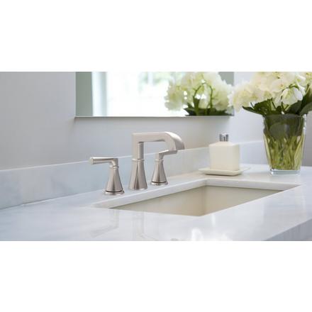 Harper 8 in. Widespread Brushed Nickel Bath Faucet Harper 8 in. Widespread Brushed Nickel Bath Faucet