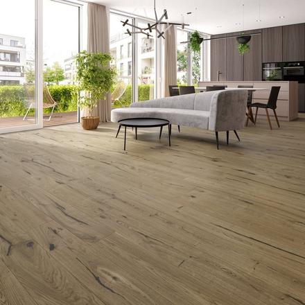 Waylan White Oak Wire-Brushed Engineered Hardwood Waylan White Oak Wire-Brushed Engineered Hardwood