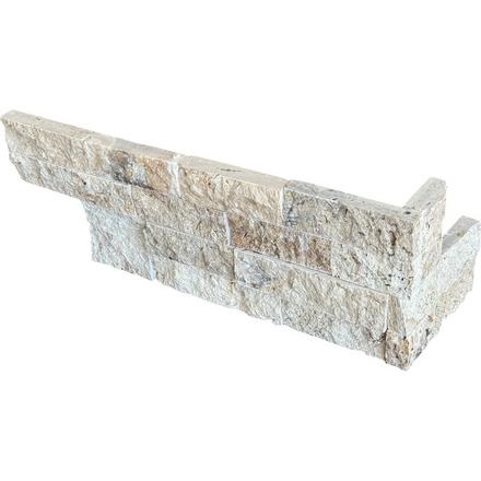Philadelphia Beige Travertine Corner Ledger Philadelphia Beige Travertine Corner Ledger