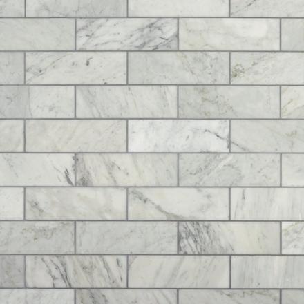 Bianco Carrara Honed Marble Tile Bianco Carrara Honed Marble Tile
