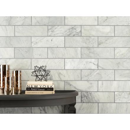Bianco Carrara Honed Marble Tile Bianco Carrara Honed Marble Tile