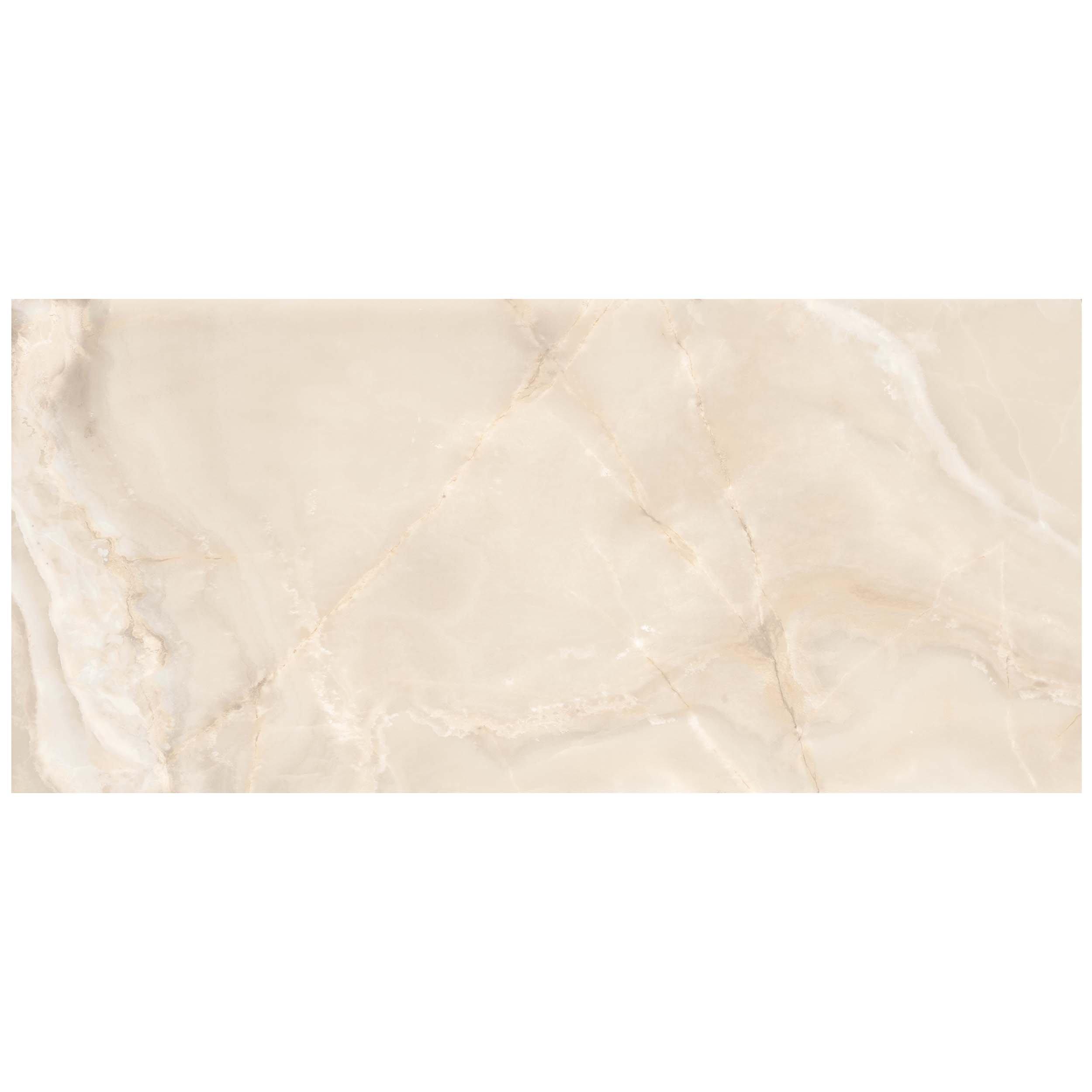 Caramel Onyx Polished Porcelain Tile