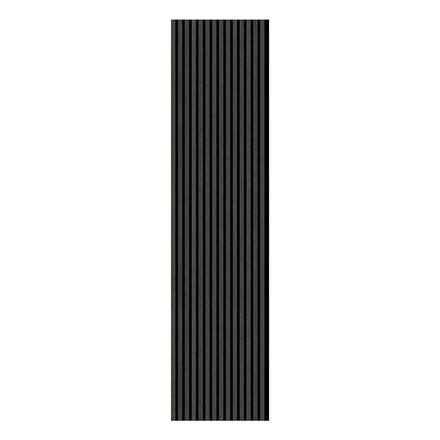 Smoked Gray Wood Wall Acoustic Panel Smoked Gray Wood Wall Acoustic Panel
