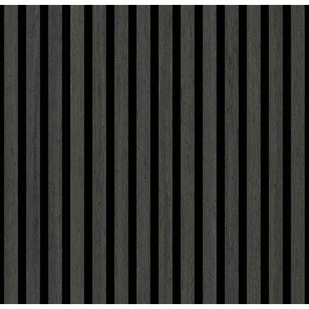 Smoked Gray Wood Wall Acoustic Panel Smoked Gray Wood Wall Acoustic Panel