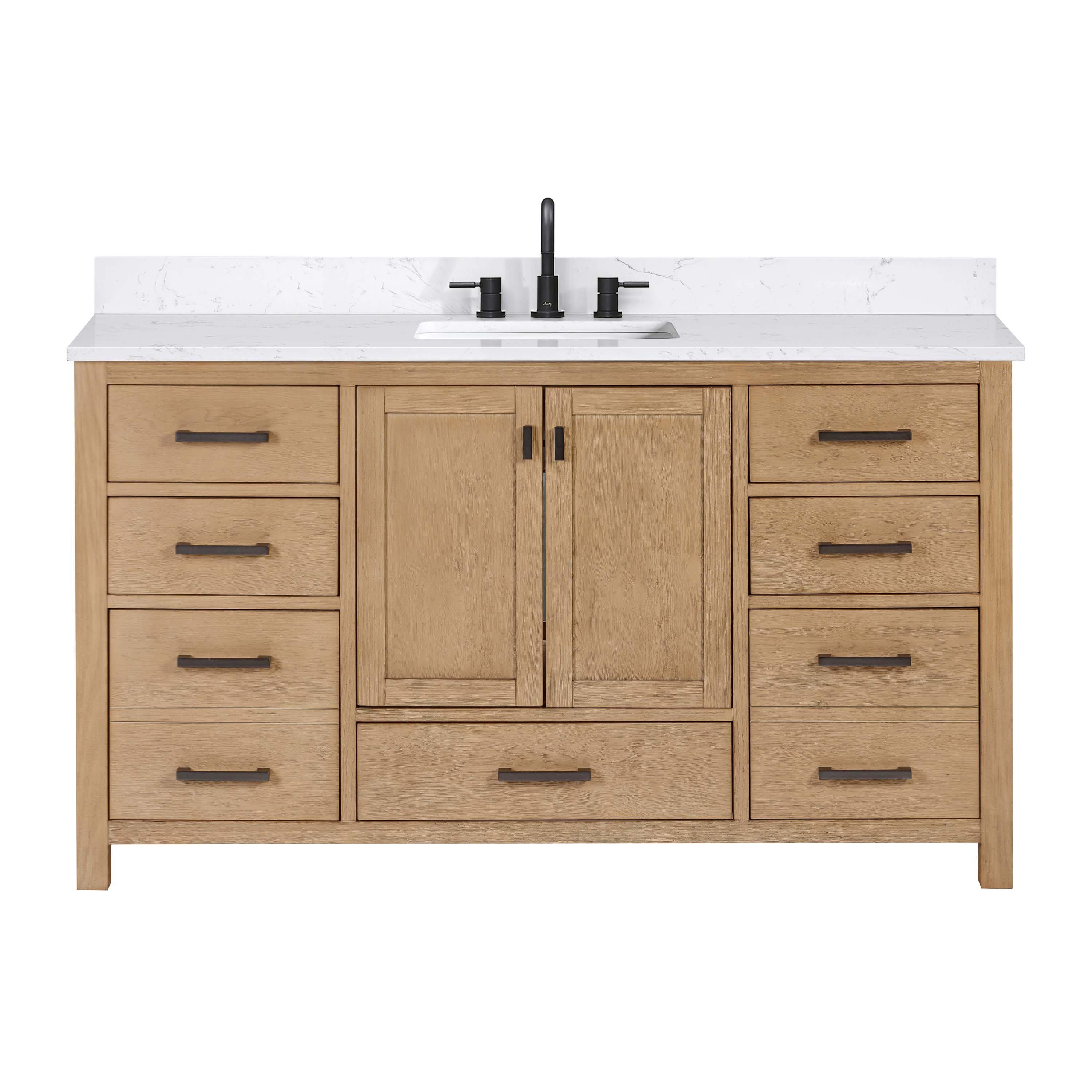 Kent Single Sink Vanity with Engineered Top