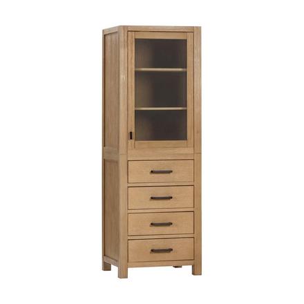 Kent 24 in. Natural Oak Linen Tower Kent 24 in. Natural Oak Linen Tower