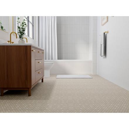 Mink Penny Matte Porcelain Mosaic Mink Penny Matte Porcelain Mosaic