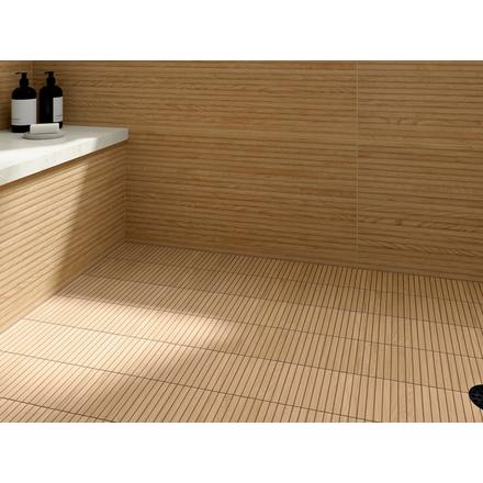 Oak Wood Look Stack Porcelain Mosaic Oak Wood Look Stack Porcelain Mosaic