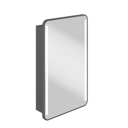 Rhone 21 in. Matte Black Mirror Medicine Cabinet Rhone 21 in. Matte Black Mirror Medicine Cabinet