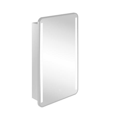 Rhone 21 in. Brushed Nickel Mirror Medicine Cabinet Rhone 21 in. Brushed Nickel Mirror Medicine Cabinet