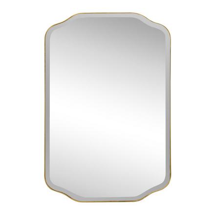 Riviera 24 in. Brushed Gold Mirror Riviera 24 in. Brushed Gold Mirror