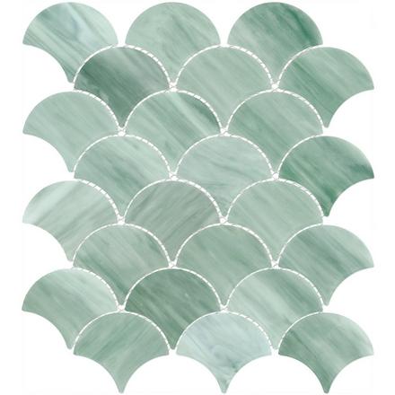 Laguna Art Glass Fan Mosaic Laguna Art Glass Fan Mosaic