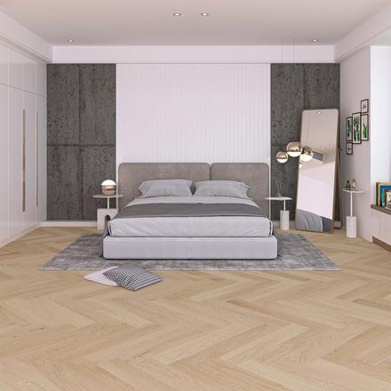 Eiffel Herringbone White Oak Wire Brushed Engineered Hardwood Eiffel Herringbone White Oak Wire Brushed Engineered Hardwood