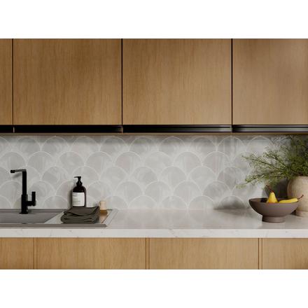 Perla Hot Glass Fan Mosaic Perla Hot Glass Fan Mosaic