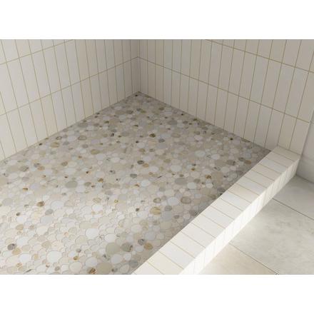 Grace Bay Pebble Honed Mosaic Grace Bay Pebble Honed Mosaic