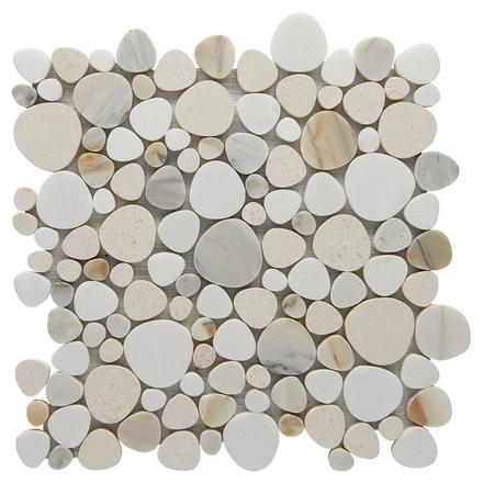 Grace Bay Pebble Honed Mosaic Grace Bay Pebble Honed Mosaic