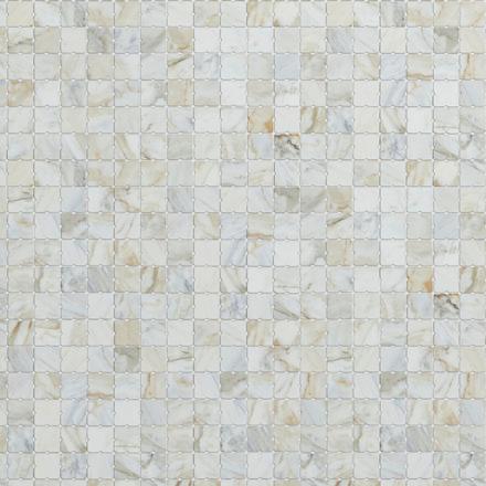 Cala Blue Light Piazza Honed Marble Mosaic Cala Blue Light Piazza Honed Marble Mosaic