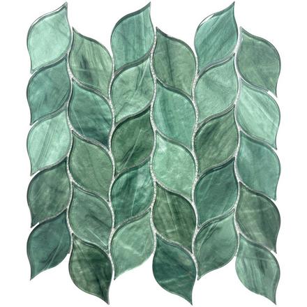 Evergreen Ivy Glass Mosaic Evergreen Ivy Glass Mosaic