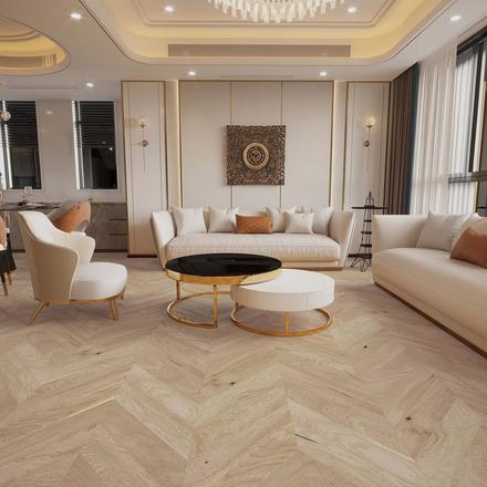 Eiffel White Oak Chevron Engineered Hardwood Eiffel White Oak Chevron Engineered Hardwood