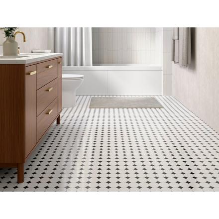 Maverick Dolomite Black Marble Polished Mosaic Maverick Dolomite Black Marble Polished Mosaic